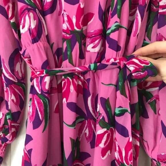 WAYF Cassidy Off the Shoulder Maxi Dress - Picture 10 of 11